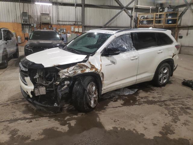 TOYOTA HIGHLANDER 2016 with VIN 5TDDCRFH5GS013909 - Photo from auction
