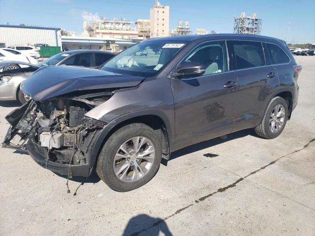 TOYOTA HIGHLANDER 2015 with VIN 5TDKKRFHXFS057994 - Photo from auction