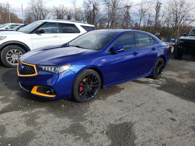 ACURA TLX TECH+A 2018 with VIN 19UUB3F68JA001712 - Photo from auction