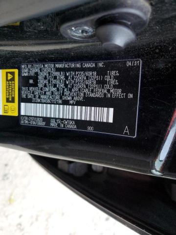 Photo 14 from auction – 2011 LEXUS RX 350 with VIN 2T2BK1BA5BC112196