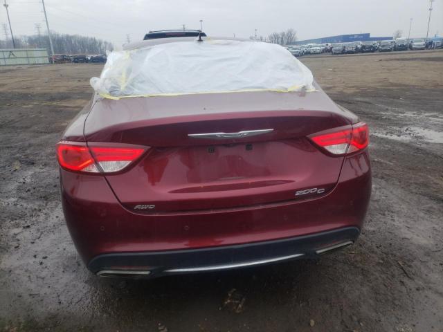 Photo 6 from auction – 2015 CHRYSLER 200 C with VIN 1C3CCCEG6FN514673