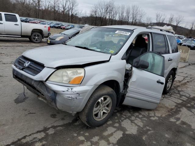 HONDA PILOT EXL 2003 with VIN 2HKYF185X3H527574 - Photo from auction