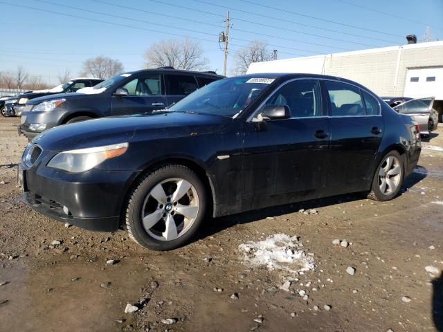 BMW 525 I 2006 with VIN WBANE53556CK85620 - Photo from auction