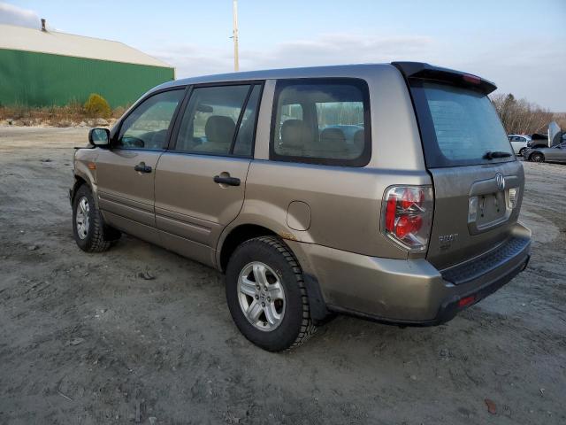 Photo 2 from auction – 2007 HONDA PILOT LX with VIN 2HKYF18117H527790