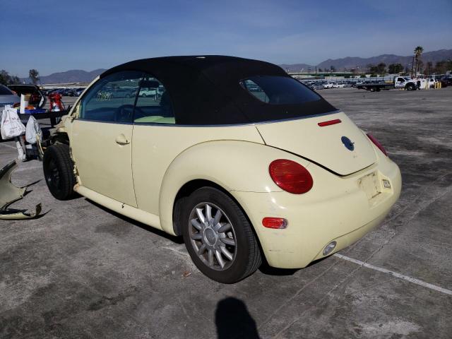 Photo 2 from auction – 2004 VOLKSWAGEN NEW BEETLE with VIN 3VWCM31Y04M321379