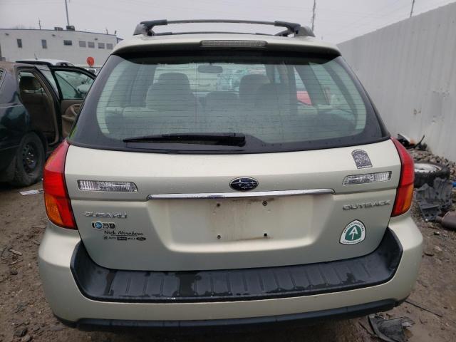 Photo 6 from auction – 2006 SUBARU LEGACY OUT with VIN 4S4BP61C367348242