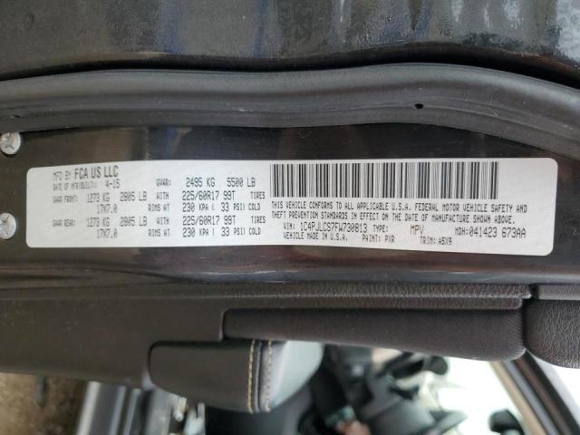 Photo 14 from auction – 2015 JEEP CHEROKEE L with VIN 1C4PJLCS7FW730813