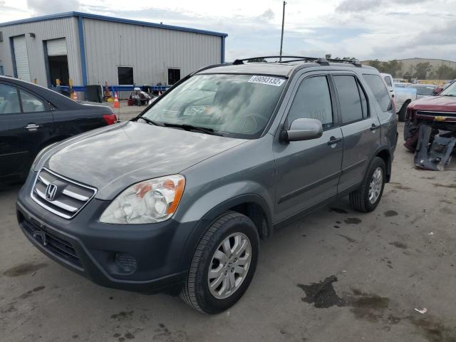 HONDA CR-V EX 2006 with VIN JHLRD78896C052137 - Photo from auction