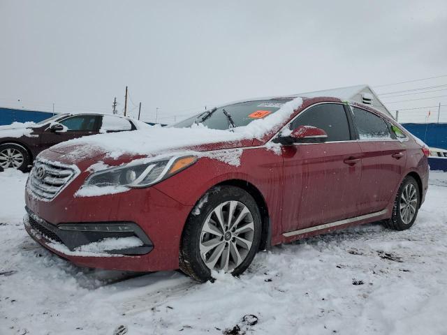 HYUNDAI SONATA SPO 2016 with VIN 5NPE34AF2GH344238 - Photo from auction