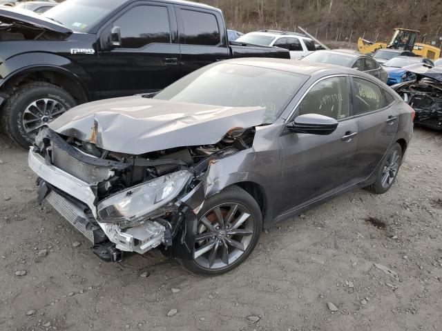 HONDA CIVIC EX 2019 with VIN JHMFC1F31KX002437 - Photo from auction