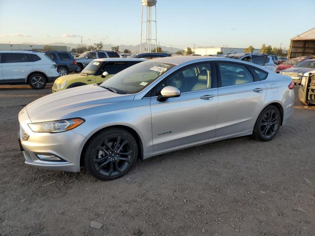 FORD FUSION SE 2018 with VIN 3FA6P0LU4JR234203 - Photo from auction
