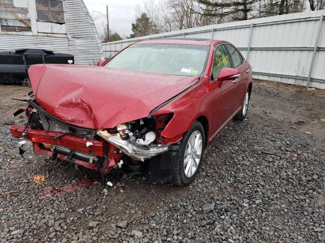 LEXUS ES 350 2012 with VIN JTHBK1EG4C2510163 - Photo from auction