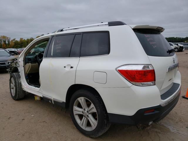 Photo 2 from auction – 2013 TOYOTA HIGHLANDER with VIN 5TDYK3EH6DS140070