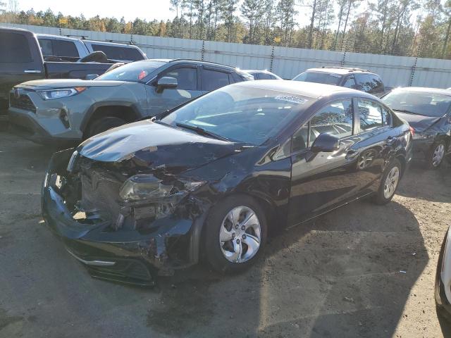 HONDA CIVIC LX 2013 with VIN 19XFB2F56DE202857 - Photo from auction
