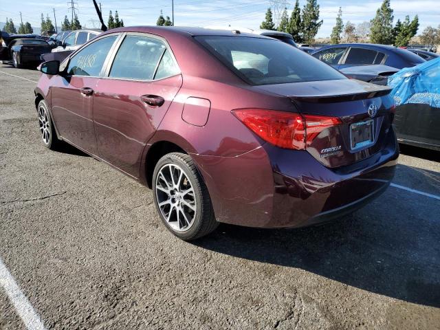 Photo 2 from auction – 2017 TOYOTA COROLLA L with VIN 5YFBURHE9HP583252