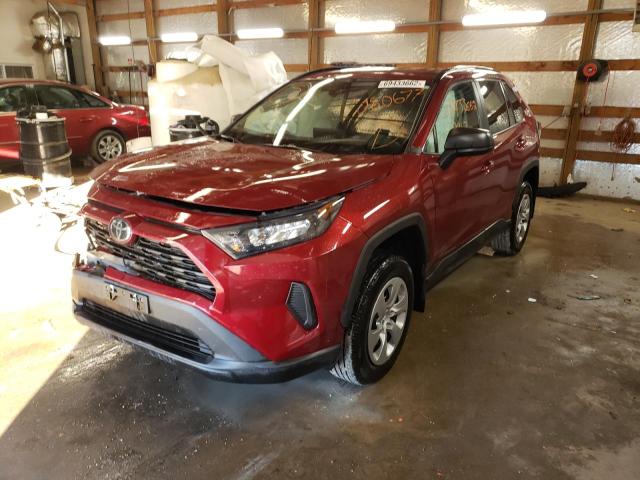 Photo 1 from auction – 2020 TOYOTA RAV4 LE with VIN 2T3H1RFV7LW080677