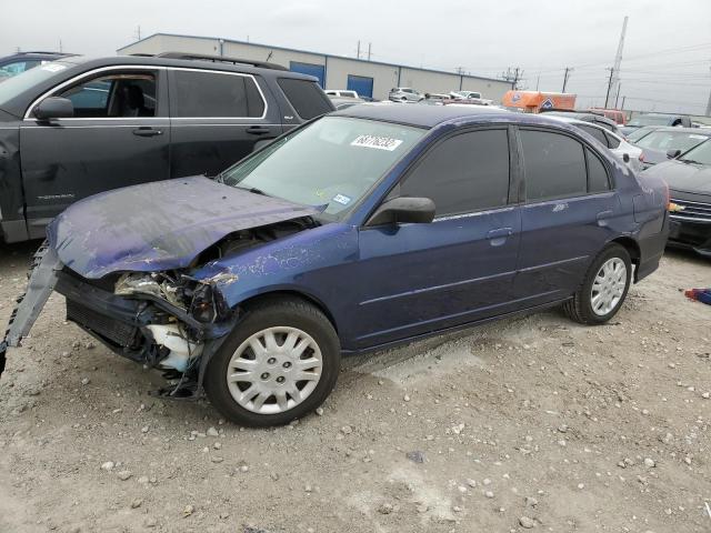 HONDA CIVIC LX 2004 with VIN 2HGES16504H604840 - Photo from auction