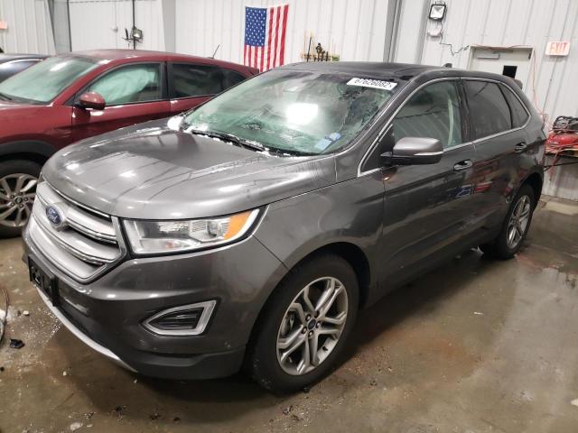 FORD EDGE TITAN 2017 with VIN 2FMPK4K99HBC60625 - Photo from auction