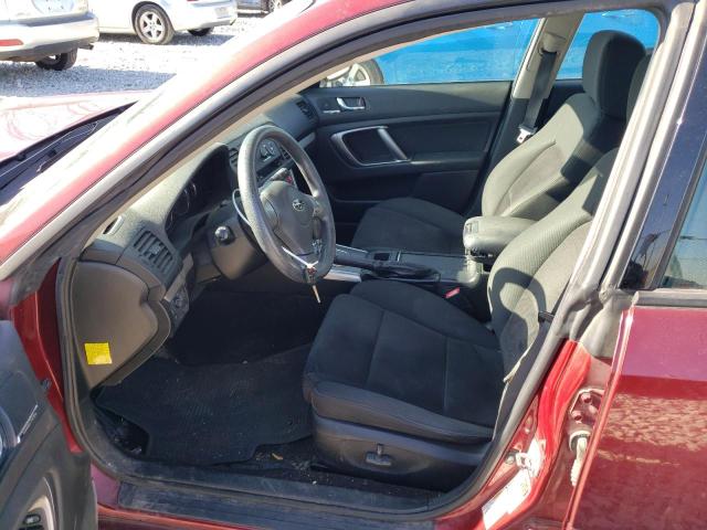Photo 7 from auction – 2009 SUBARU LEGACY 2.5 with VIN 4S3BL616997224765