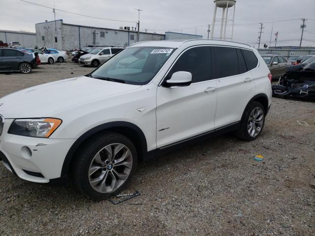 BMW X3 XDRIVE2 2013 with VIN 5UXWX9C52D0A17424 - Photo from auction