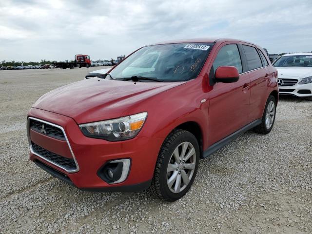 MITSUBISHI OUTLANDER 2015 with VIN 4A4AR4AU3FE038667 - Photo from auction