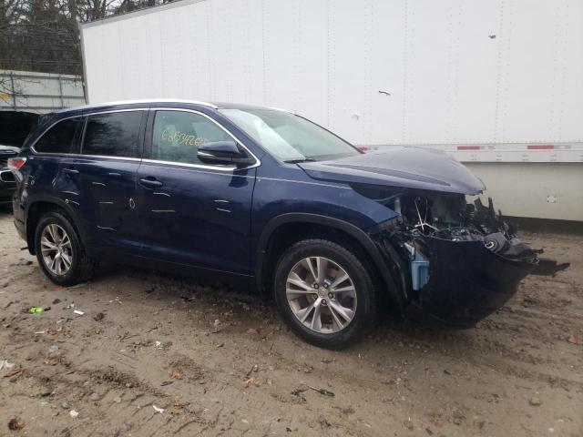 Photo 4 from auction – 2014 TOYOTA HIGHLANDER with VIN 5TDJKRFH3ES019744