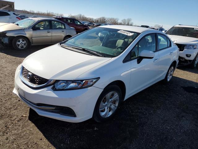 HONDA CIVIC LX 2014 with VIN 19XFB2F53EE062171 - Photo from auction