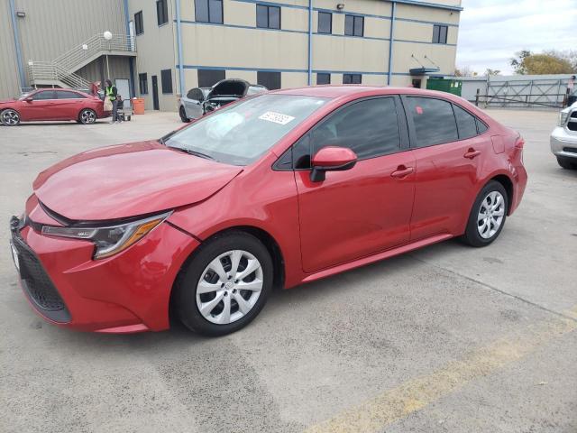 TOYOTA COROLLA LE 2020 with VIN 5YFEPRAE4LP104727 - Photo from auction