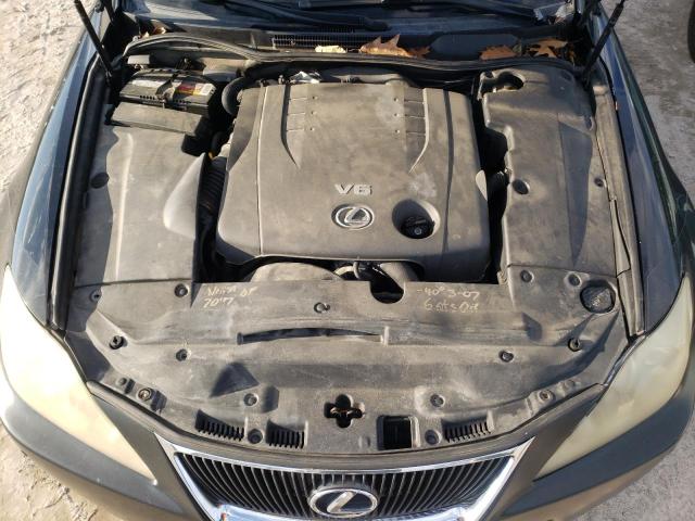 Photo 11 from auction – 2006 LEXUS IS 250 with VIN JTHBK262462004054