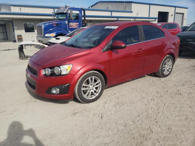 CHEVROLET SONIC LT 2012 with VIN 1G1JC5SH7C4126809 - Photo from auction