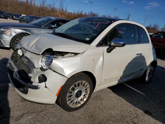 FIAT 500 LOUNGE 2015 with VIN 3C3CFFCR1FT528316 - Photo from auction