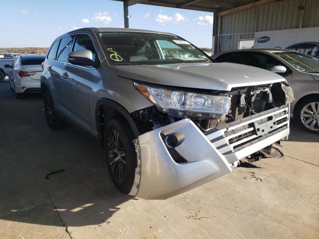 TOYOTA HIGHLANDER 2019 with VIN 5TDZZRFH5KS291593 - Photo from auction