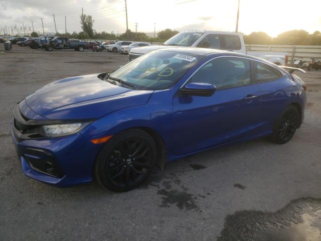 HONDA CIVIC SI 2020 with VIN 2HGFC3A55LH754056 - Photo from auction