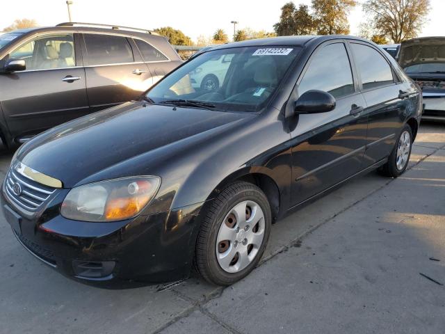 KIA SPECTRA EX 2009 with VIN KNAFE222195612551 - Photo from auction