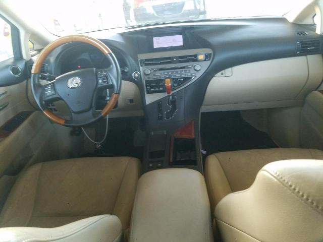 Photo 8 from auction – 2010 LEXUS RX 350 with VIN 2T2BK1BA0AC044145