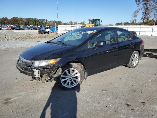 HONDA CIVIC EXL 2012 with VIN 19XFB2F97CE347973 - Photo from auction