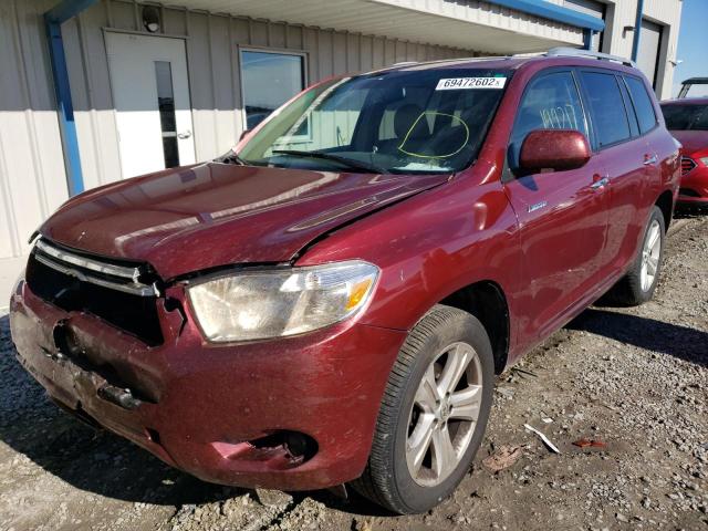 TOYOTA HIGHLANDER 2008 with VIN JTEDS42A482003391 - Photo from auction