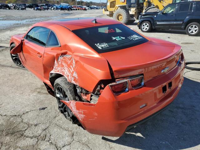 Photo 2 from auction – 2013 CHEVROLET CAMARO LT with VIN 2G1FB1E32D9197576