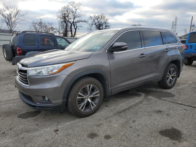 TOYOTA HIGHLANDER 2016 with VIN 5TDJKRFH5GS500503 - Photo from auction