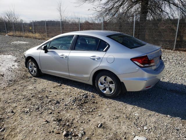 Photo 2 from auction – 2014 HONDA CIVIC LX with VIN 2HGFB2F58EH554085