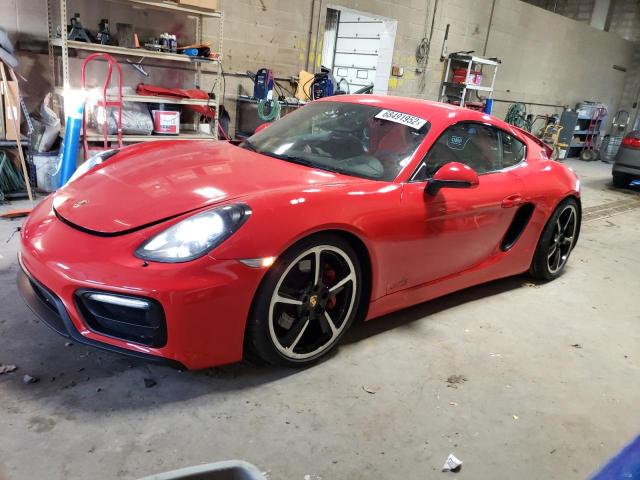 PORSCHE CAYMAN S 2015 with VIN WP0AB2A87FK180816 - Photo from auction