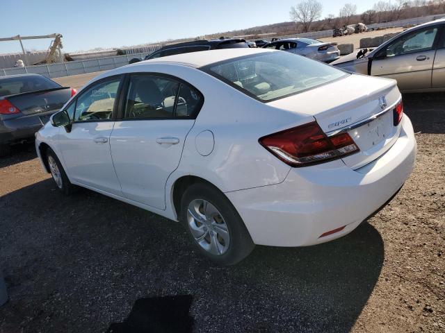 Photo 2 from auction – 2014 HONDA CIVIC LX with VIN 19XFB2F53EE062171
