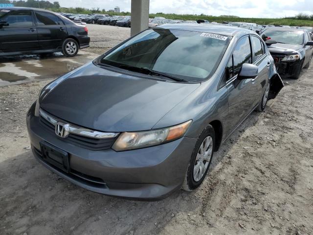 HONDA CIVIC LX 2012 with VIN 19XFB2F50CE104373 - Photo from auction