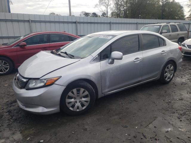 HONDA CIVIC LX 2012 with VIN 19XFB2F52CE342306 - Photo from auction