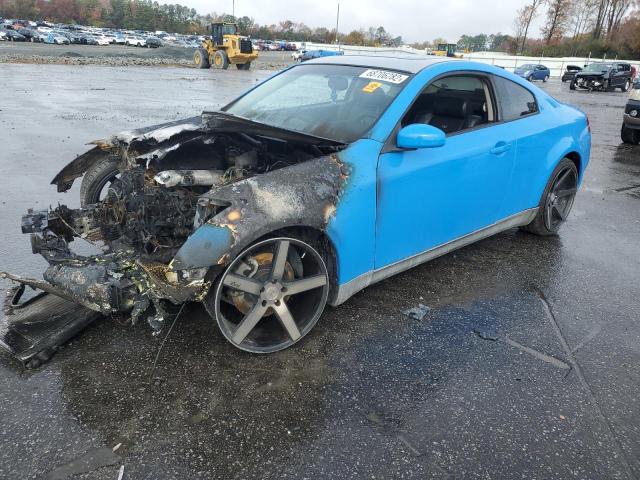 INFINITI G35 2005 with VIN JNKCV54E55M404993 - Photo from auction