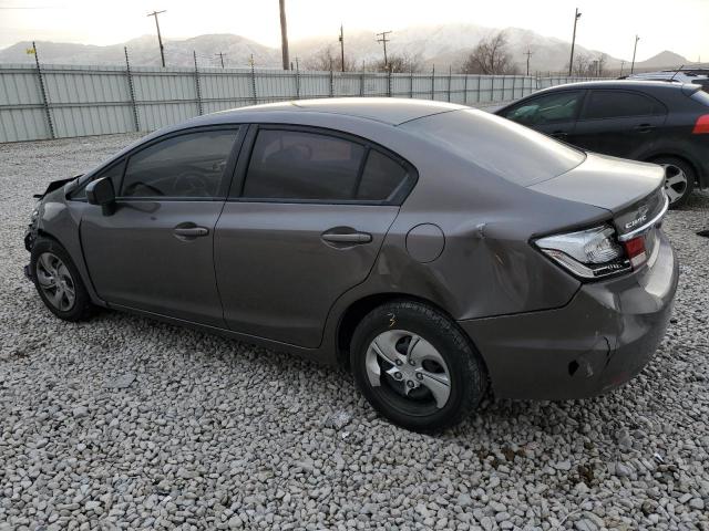 Photo 2 from auction – 2015 HONDA CIVIC LX with VIN 19XFB2F56FE267422
