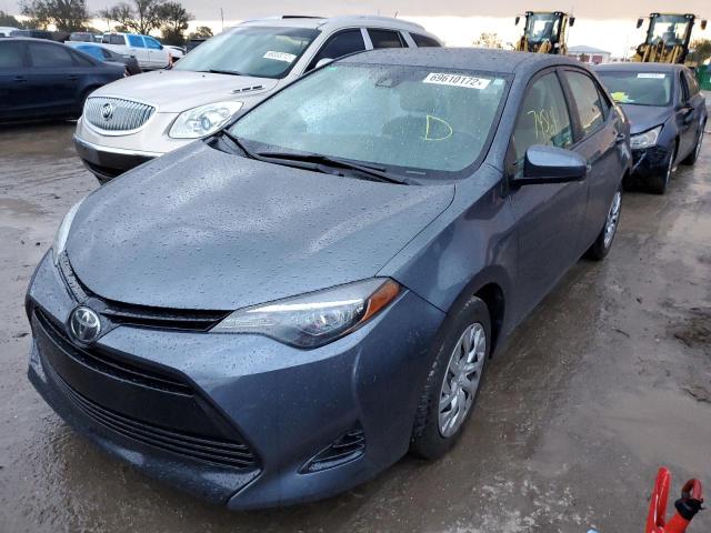 TOYOTA COROLLA L 2018 with VIN 5YFBURHE6JP842060 - Photo from auction
