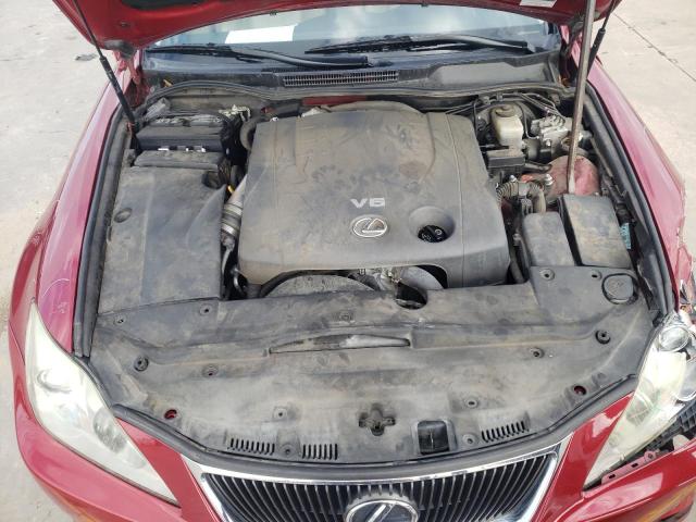 Photo 11 from auction – 2008 LEXUS IS 250 with VIN JTHBK262885070432