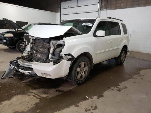 HONDA PILOT EXL 2011 with VIN 5FNYF4H56BB010030 - Photo from auction