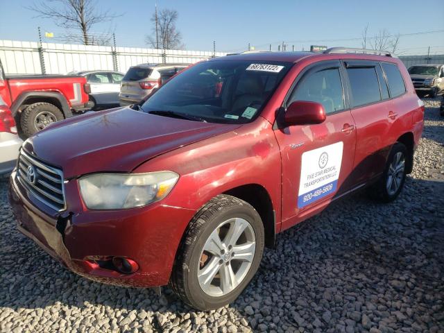 TOYOTA HIGHLANDER 2008 with VIN JTEES43A582023507 - Photo from auction